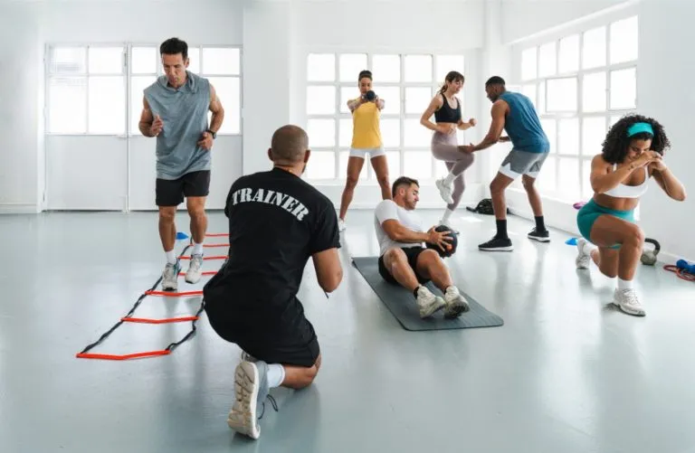 Small group training session at iFIT ZONE
